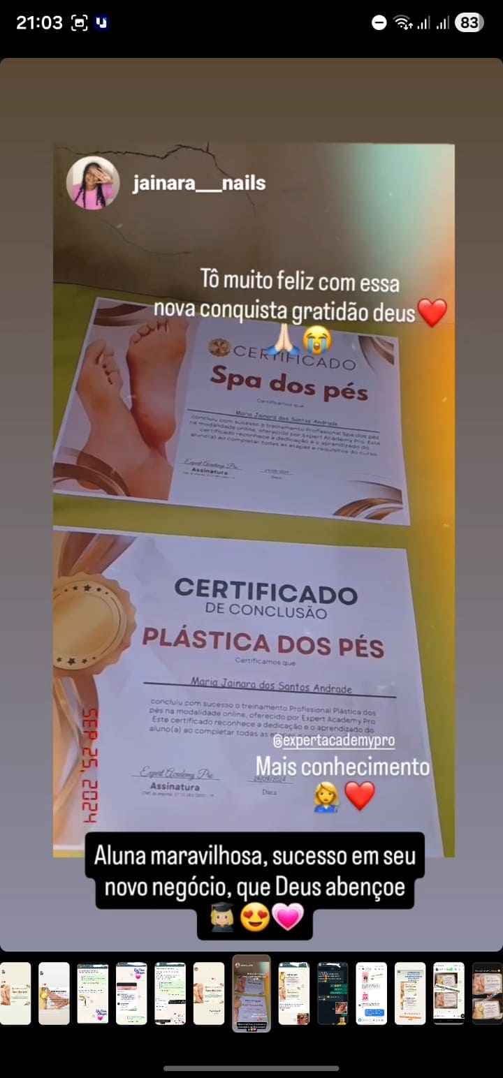 Prova social de aluna 5