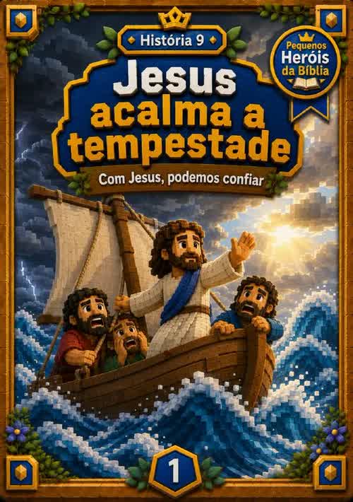 Jesus Acalma a Tempestade