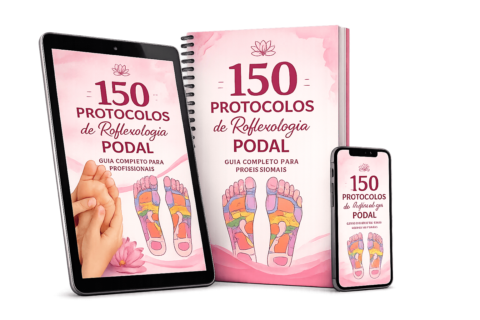 150 Protocolos de Reflexologia Podal